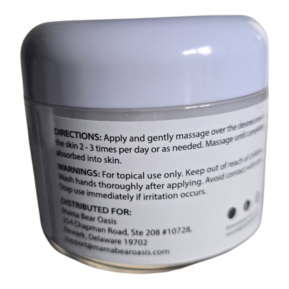 Mama Bear Oasis Nerve Pain Relief Lotion Muscle Tension Cream Stress Body Care - Picture 3 of 3